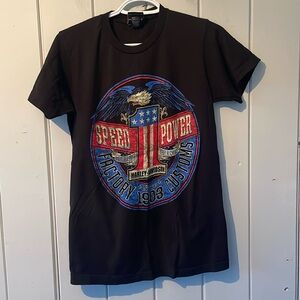 Harley Davidson Eagle Speed Power T-shirt Ocean State Rhode Island Size Small
